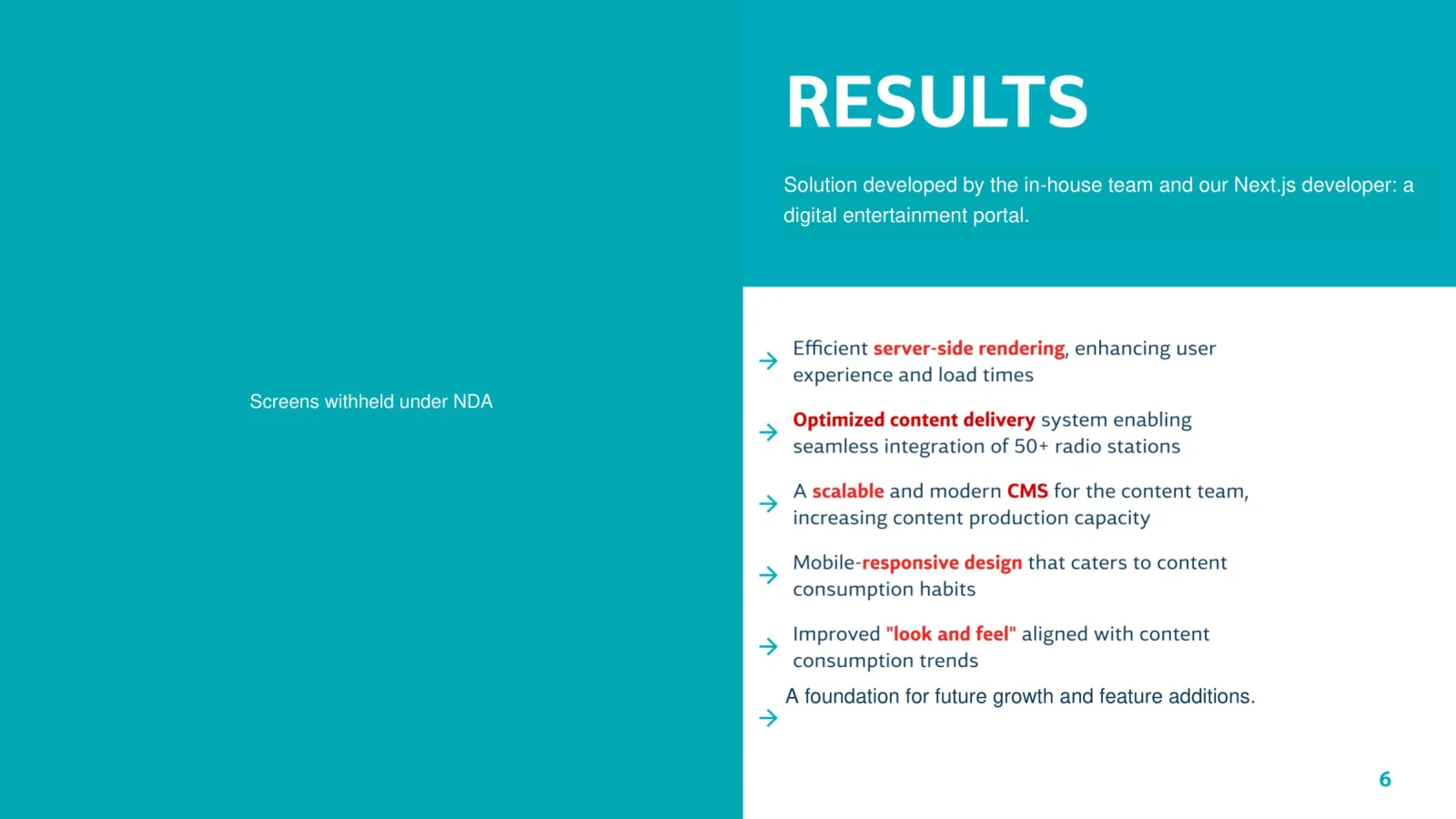 Presentation page 6